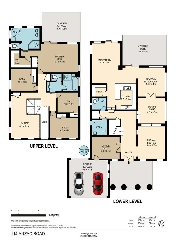 Floorplan of Homely house listing, 114 ANZAC ROAD, Carina Heights QLD 4152