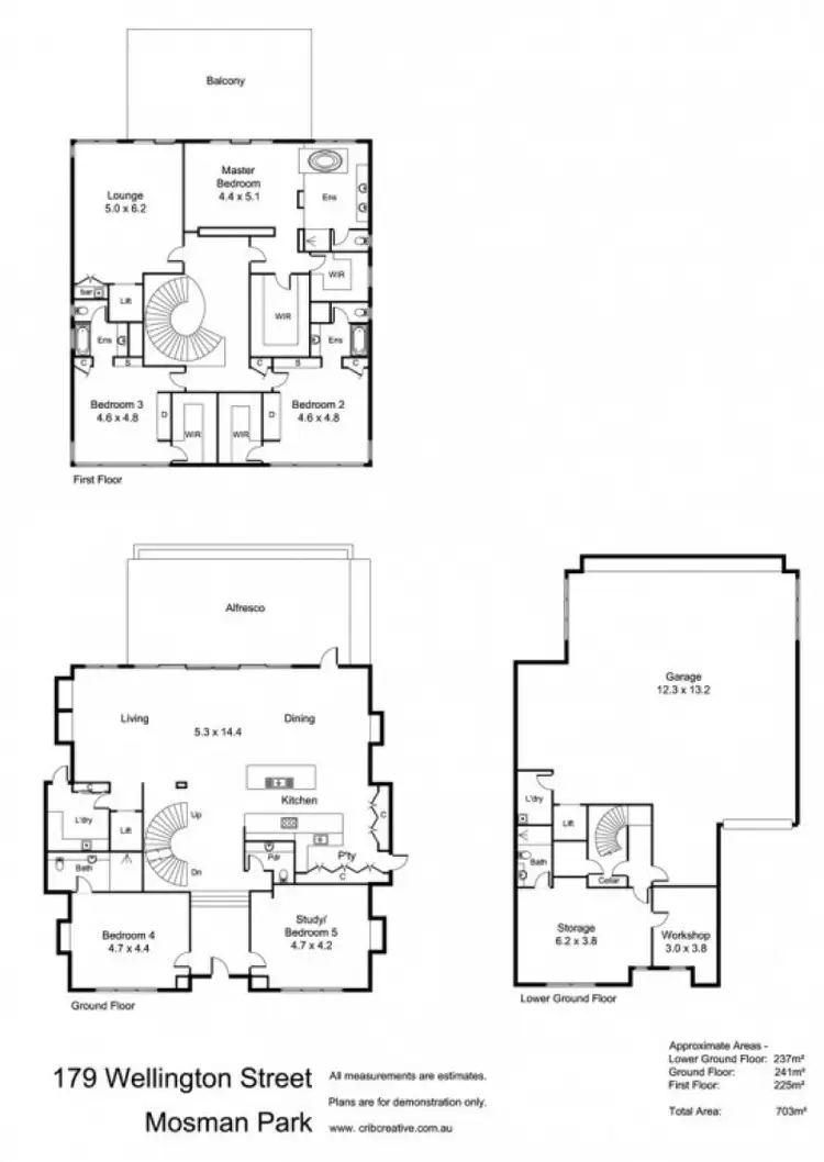 Floorplan of Homely house listing, 179 Wellington Street, Mosman Park WA 6012