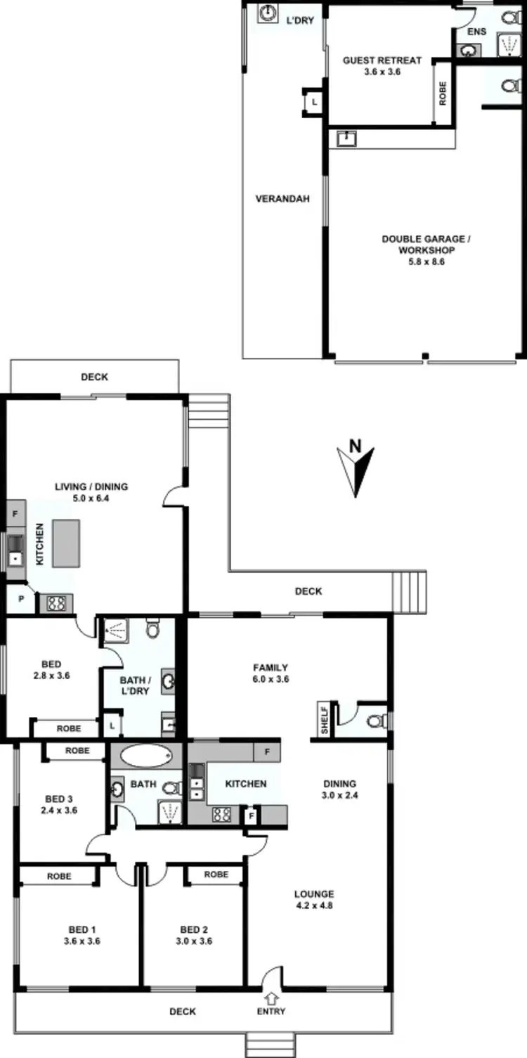 Floorplan of Homely house listing, 7 Lady Street, Mount Colah NSW 2079