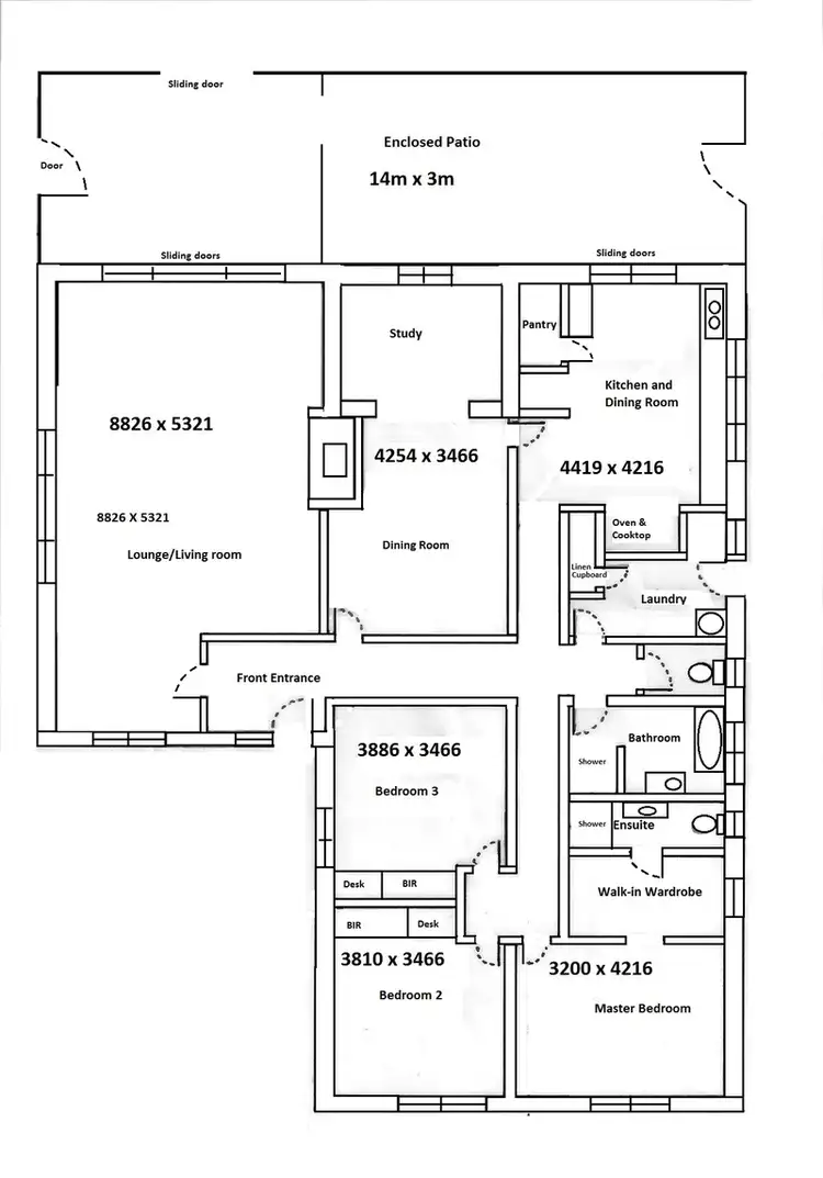 Floorplan of Homely house listing, Lot 4 Watkins Rd, Mundijong WA 6123
