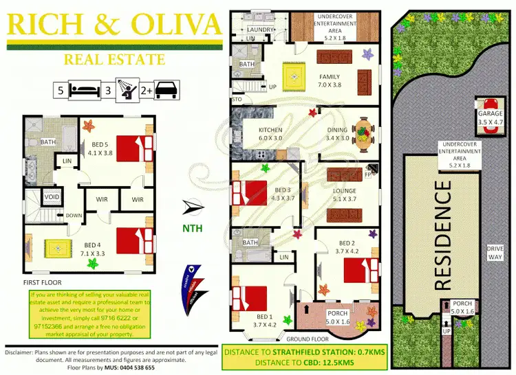 Floorplan of Homely house listing, 35 Philip Street, Strathfield NSW 2135