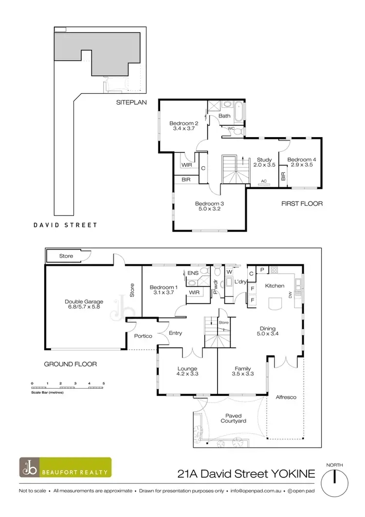 Floorplan of Homely townhouse listing, 21A David Street, Yokine WA 6060