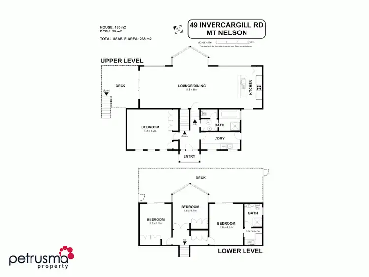 Floorplan of Homely house listing, 49 Invercargill Road, Mount Nelson TAS 7007