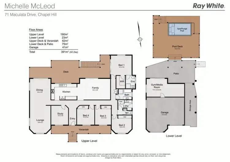 Floorplan of Homely house listing, 71 Maculata Drive, Chapel Hill QLD 4069