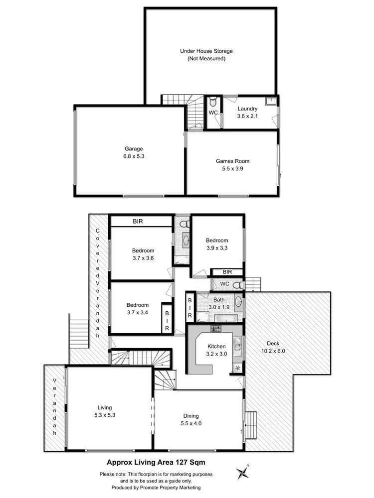 Floorplan of Homely house listing, 11 Stringer Court, Old Beach TAS 7017