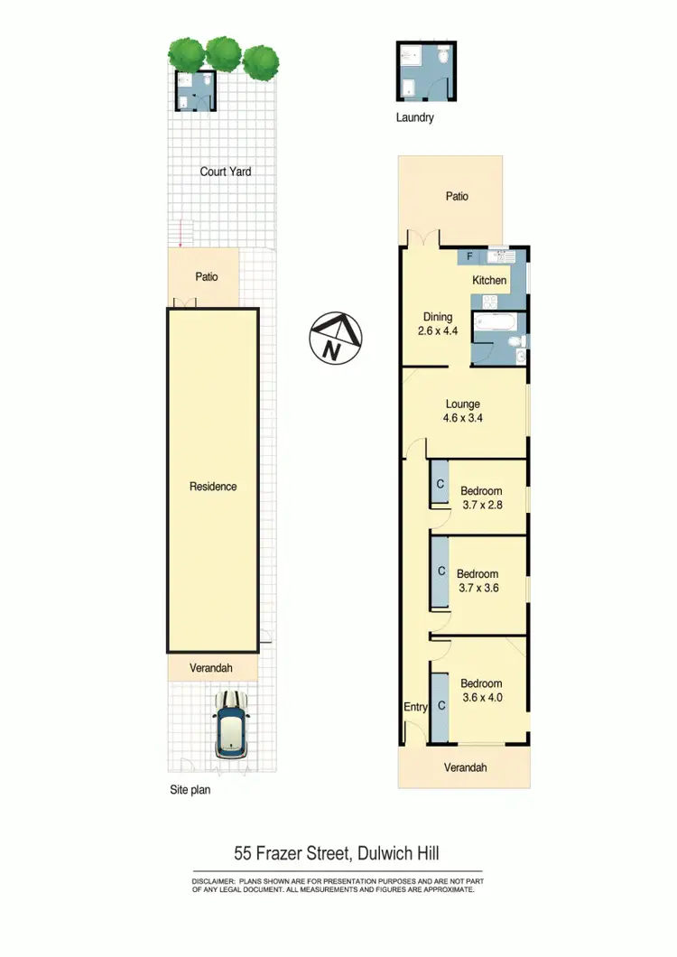 Floorplan of Homely house listing, 55 Frazer Street, Dulwich Hill NSW 2203
