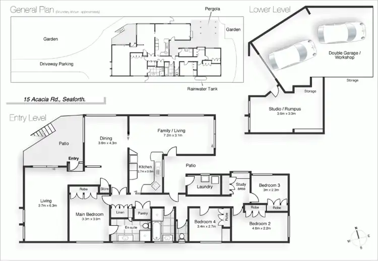 Floorplan of Homely house listing, 15 Acacia Rd, Seaforth NSW 2092