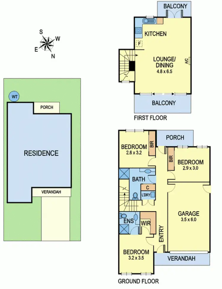 Floorplan of Homely house listing, 33A King Street, Queenscliff VIC 3225