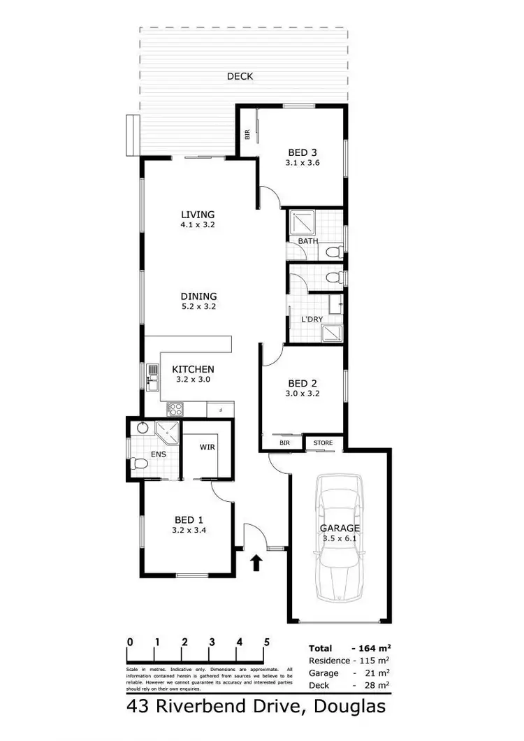 Floorplan of Homely house listing, 43 Riverbend Drive, Douglas QLD 4814
