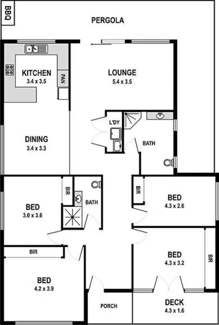 Floorplan of Homely house listing, 67 Grieve Parade, Altona VIC 3018