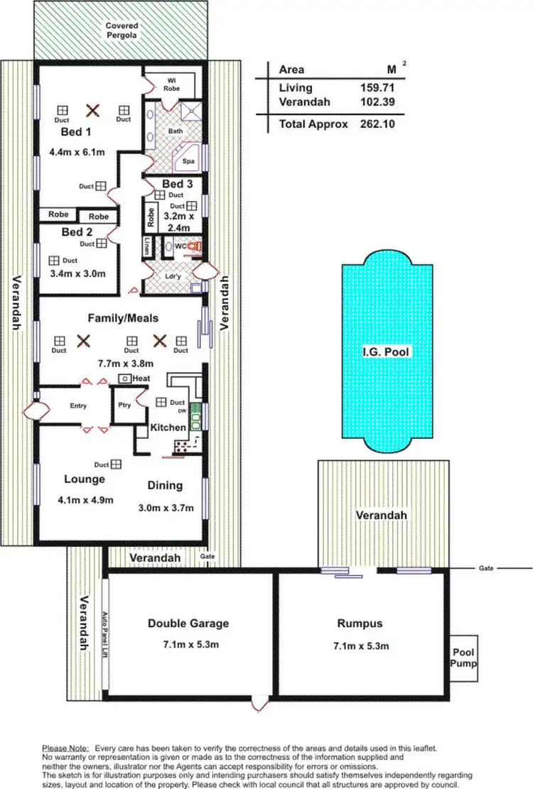 Floorplan of Homely house listing, Address available on request