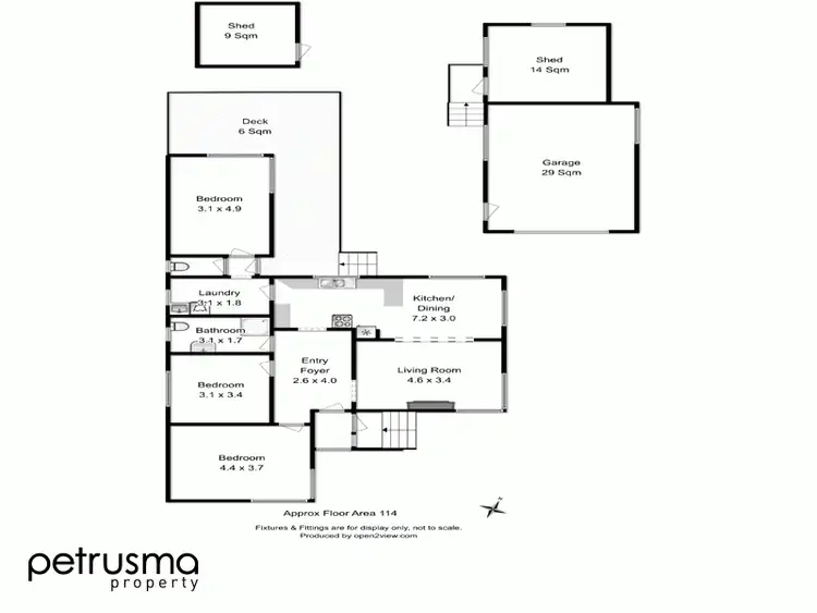 Floorplan of Homely house listing, 28 Abbotsfield Road, Claremont TAS 7011