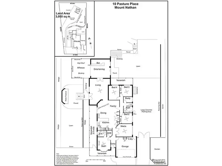 Floorplan of Homely house listing, 10 Pasture Place, Mount Nathan QLD 4211