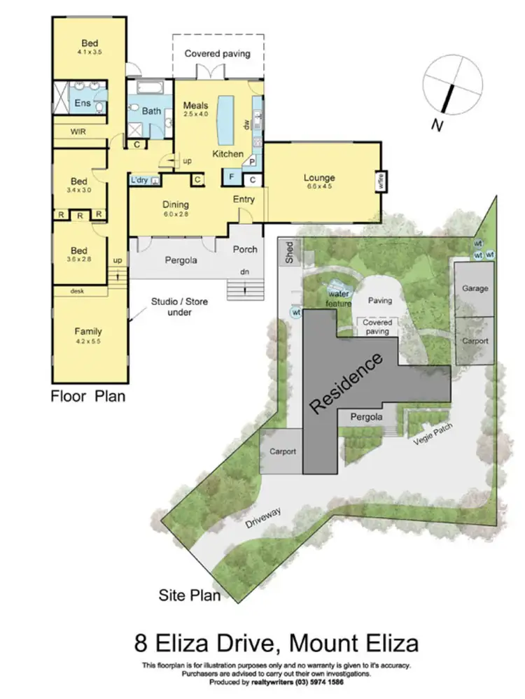 Floorplan of Homely house listing, 8 Eliza Drive, Mount Eliza VIC 3930