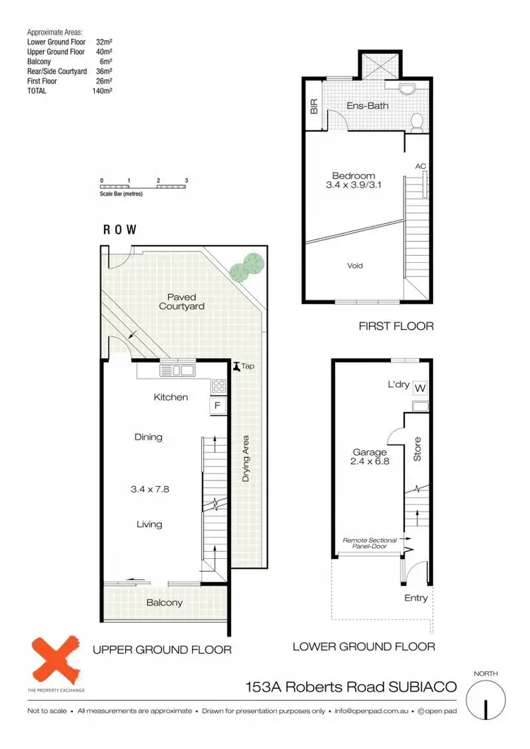 Floorplan of Homely apartment listing, 153A Roberts Road, Subiaco WA 6008