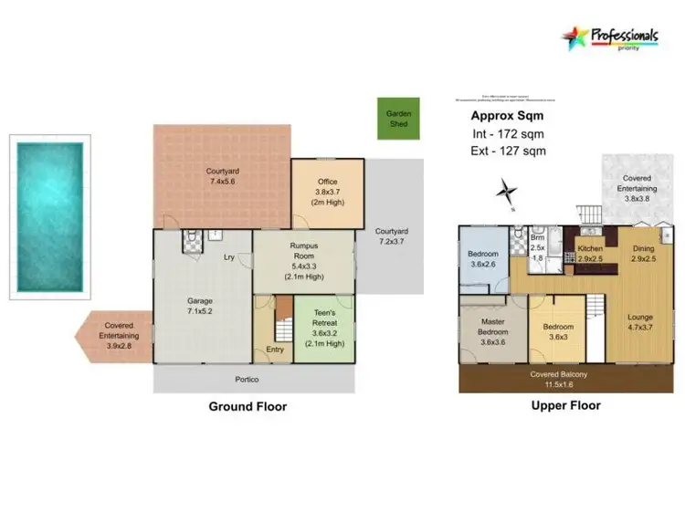 Floorplan of Homely house listing, 41 Onyx Street, Keperra QLD 4054