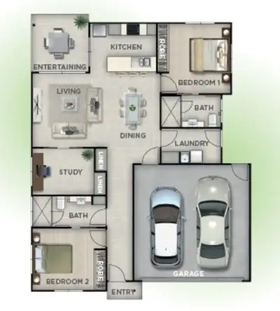 Floorplan of Homely house listing, 79/41 Radke Road, Bethania QLD 4205
