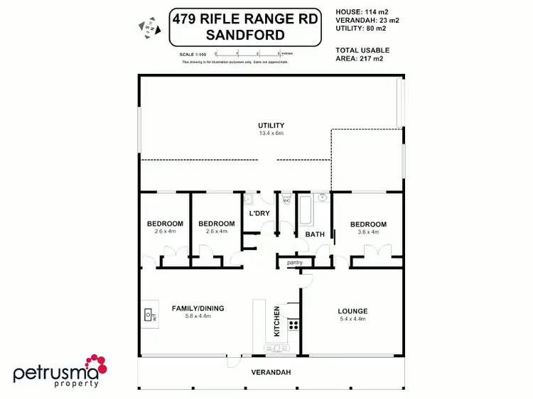 Floorplan of Homely house listing, 479 Rifle Range Road, Sandford TAS 7020