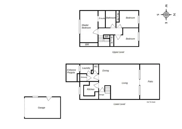 Floorplan of Homely townhouse listing, 10/29 Totterdell Street, Belconnen ACT 2617