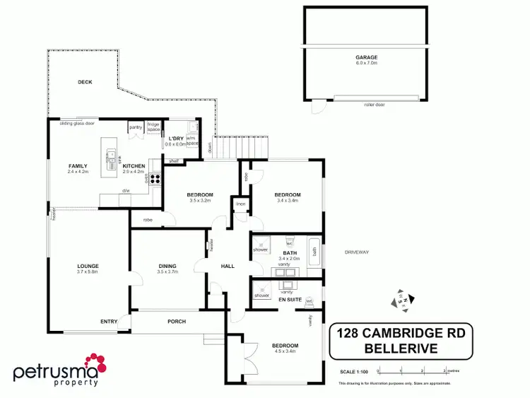 Floorplan of Homely house listing, 128 Cambridge Road, Bellerive TAS 7018