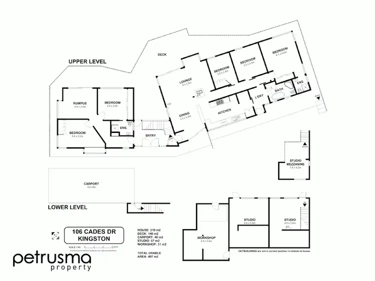 Floorplan of Homely house listing, 106 Cades Drive, Kingston TAS 7050