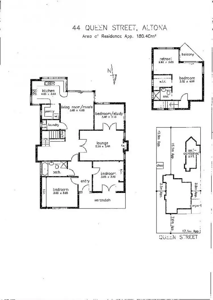 Floorplan of Homely house listing, 44 Queen Street, Altona VIC 3018
