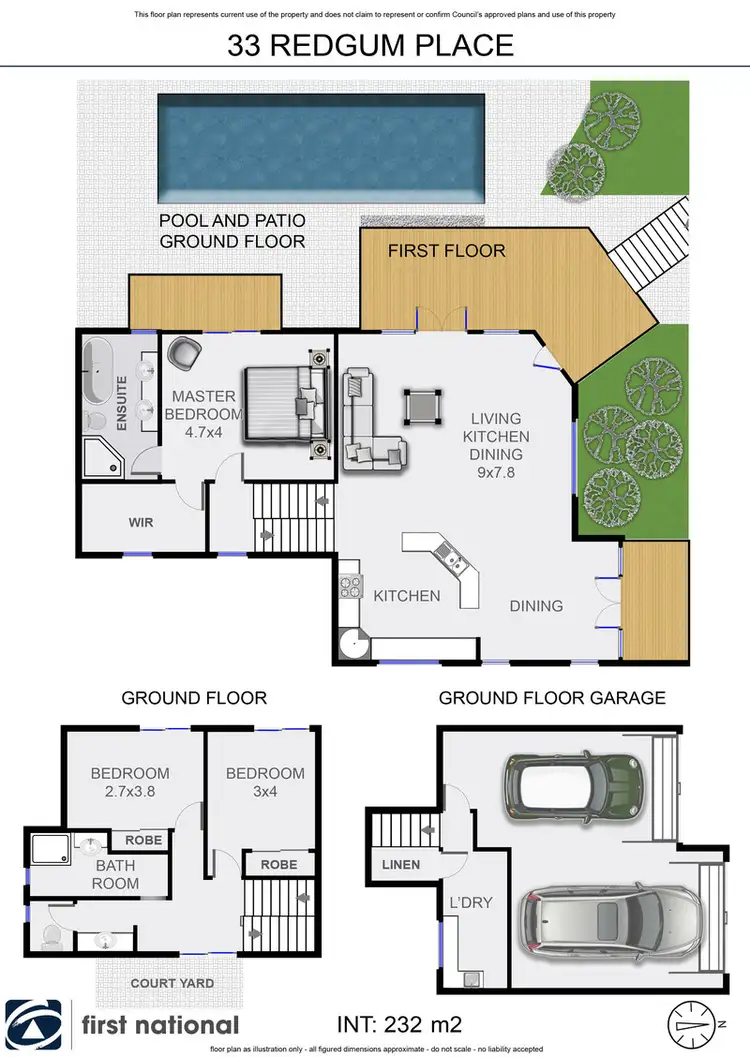 Floorplan of Homely house listing, 33 Redgum Place, Suffolk Park NSW 2481