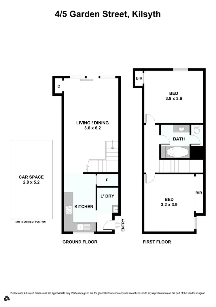 Floorplan of Homely unit listing, 4/5 Garden Street, Kilsyth VIC 3137