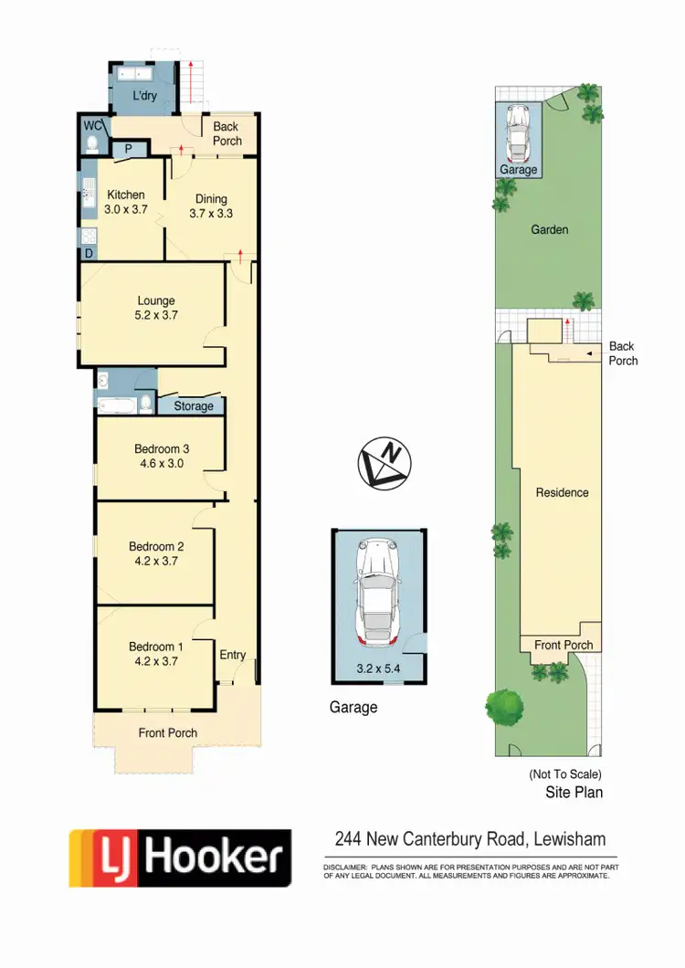 Floorplan of Homely house listing, 244 New Canterbury Road, Lewisham NSW 2049