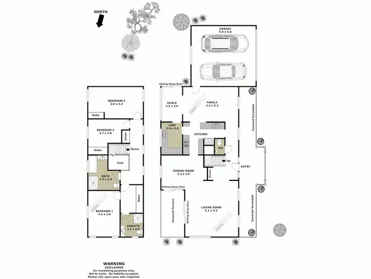 Floorplan of Homely house listing, Address available on request