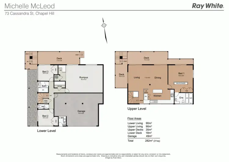 Floorplan of Homely house listing, 73 Cassandra Street, Chapel Hill QLD 4069