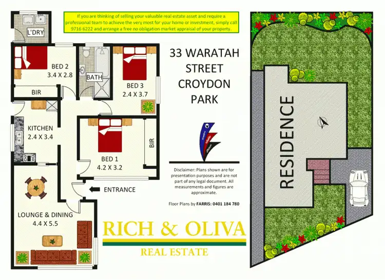 Floorplan of Homely house listing, 33 Waratah Street, Croydon Park NSW 2133
