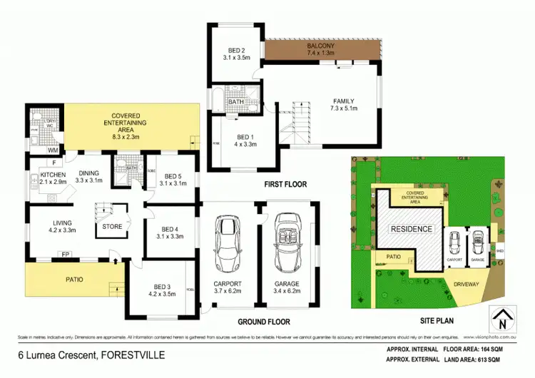 Floorplan of Homely house listing, 6 Lurnea Crescent, Forestville NSW 2087