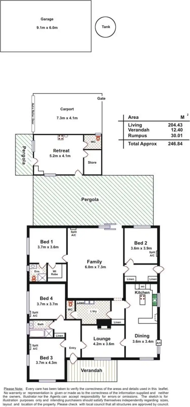 Floorplan of Homely house listing, Address available on request