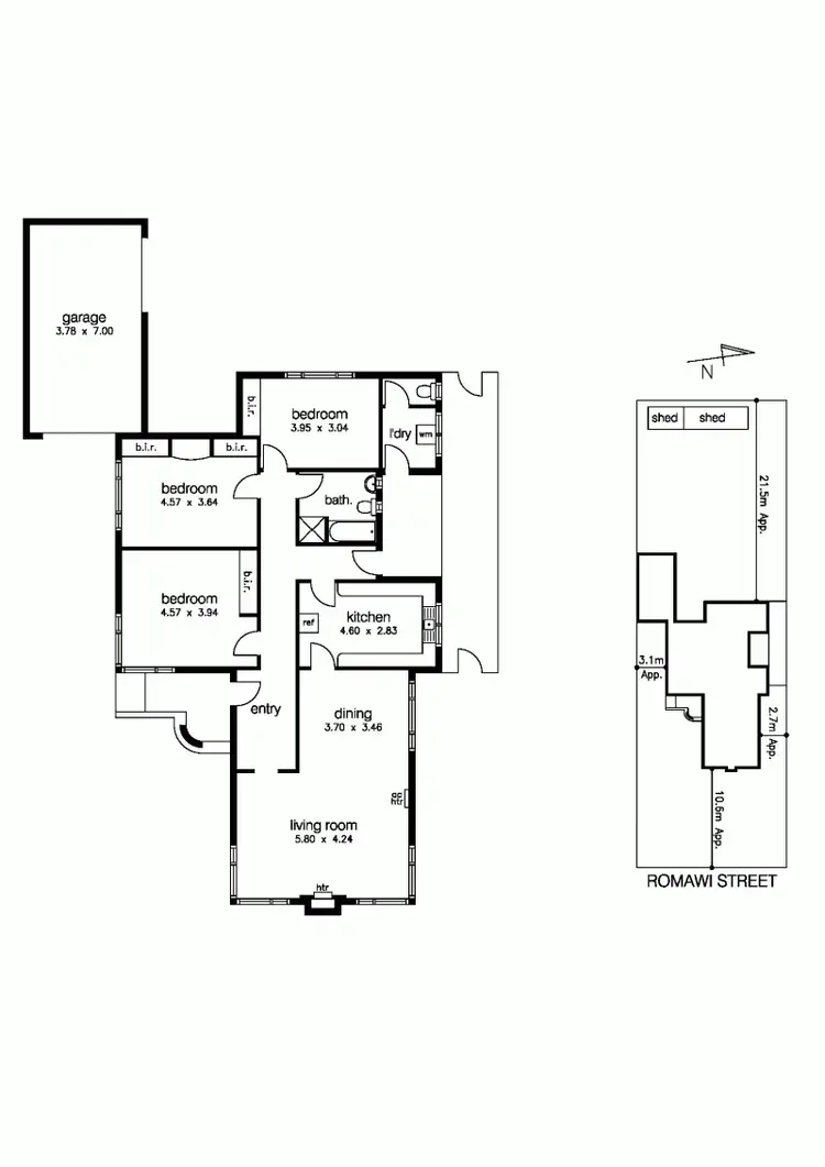 Floorplan of Homely house listing, 53 Romawi Street, Altona VIC 3018