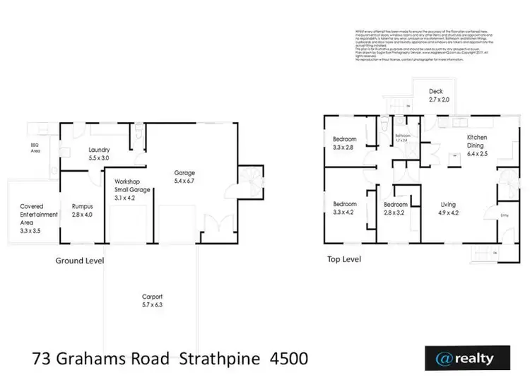 Floorplan of Homely house listing, 73 Grahams Road, Strathpine QLD 4500