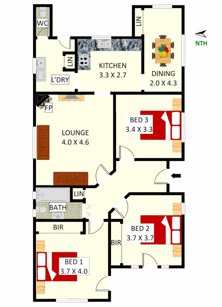 Floorplan of Homely house listing, 9 Knocklayde Street, Ashfield NSW 2131