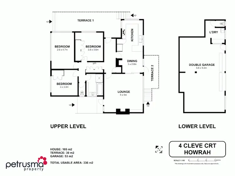 Floorplan of Homely house listing, 4 Cleve Court, Howrah TAS 7018
