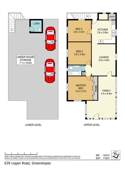 Floorplan of Homely house listing, 639 Logan Road, Greenslopes QLD 4120