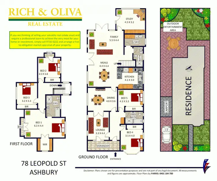Floorplan of Homely house listing, 78 Leopold Street, Ashbury NSW 2193