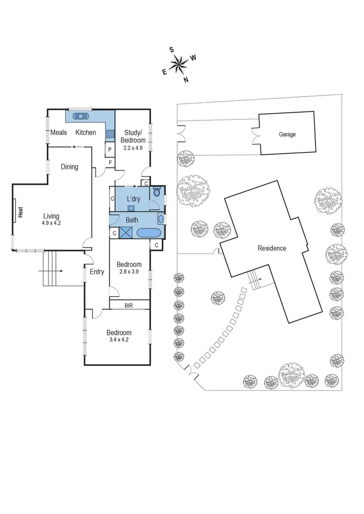 Floorplan of Homely house listing, 24 Bellarine Highway, Newcomb VIC 3219