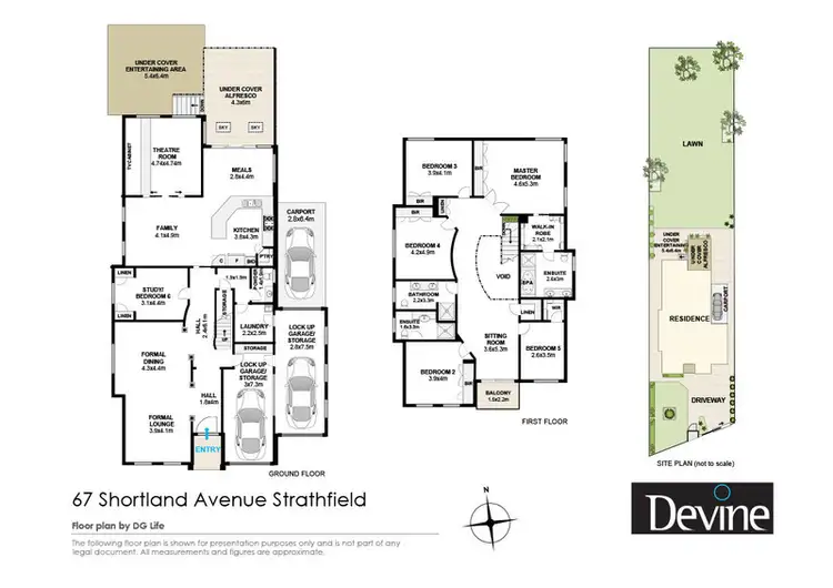 Floorplan of Homely house listing, 67 Shortland Avenue, Strathfield NSW 2135