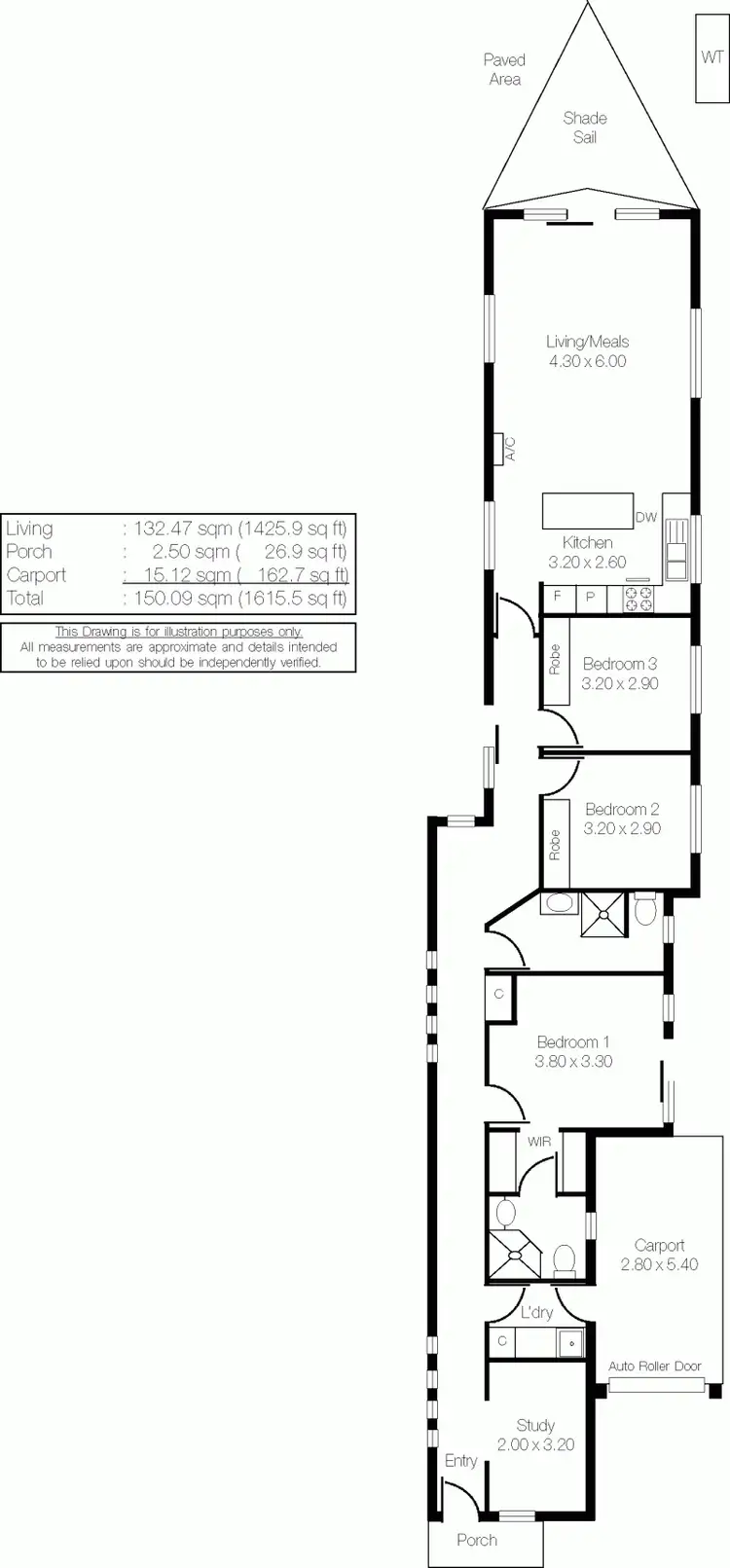 Floorplan of Homely house listing, 1 St Clements St, Blair Athol SA 5084
