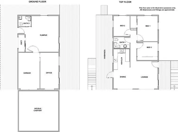 Floorplan of Homely house listing, 73 Belclare St, The Gap QLD 4061