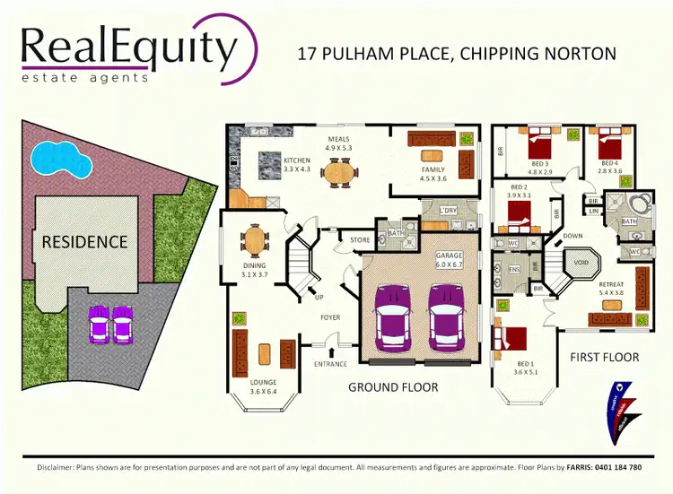 Floorplan of Homely house listing, 17 Pulham Place, Chipping Norton NSW 2170