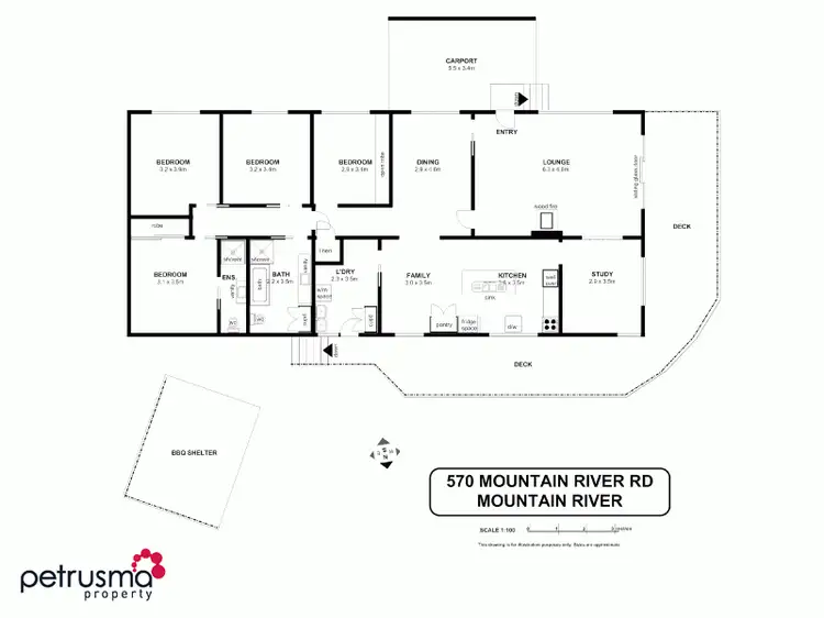 Floorplan of Homely house listing, 570 Mountain River Road, Mountain River TAS 7109