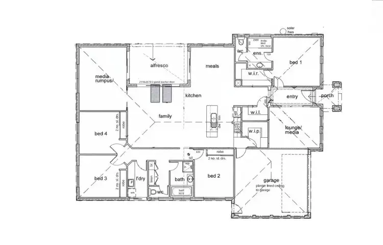 Floorplan of Homely house listing, 16 Dwyer Court, Koo Wee Rup VIC 3981