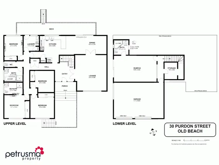 Floorplan of Homely house listing, 30 Purdon Street, Old Beach TAS 7017