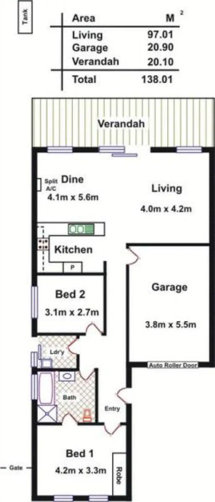 Floorplan of Homely house listing, 27a Stuart Road, South Plympton SA 5038