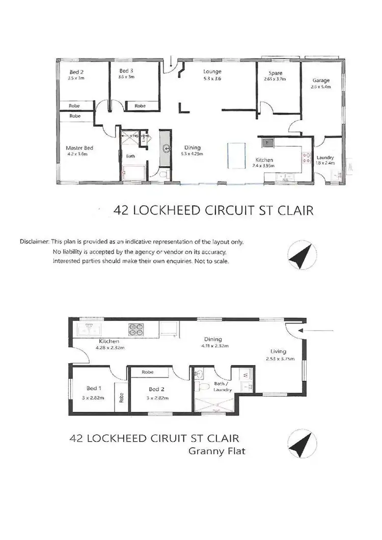 Floorplan of Homely house listing, 42 Lockheed Circuit, St Clair NSW 2759